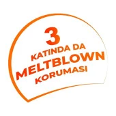 Evony Kids Yumuşak Elastik Kulaklı 3 Katlı Cerrahi Maske 50'li - 3