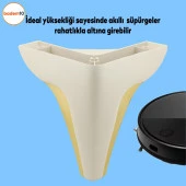 Endülüs Mobilya Kanepe Sehpa TV Ünitesi Baza Koltuk Ayağı Krem Renk 15 cm Ayak thumbnail 2