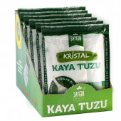 SAYGIN 6'lı Paket Kaya Tuzu Sofralık 6 x 500 Gr - 1