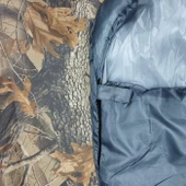 DFT Düz Başlık 190+30cm x75 Gri 5/15 Derece Uyku Tulumu thumbnail 4