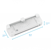 HP OneLam Combo A3 Laminasyon Makinesi/Ciltleme Makinesi-75-125 mikron - 5