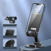 LinkTech H763 Metal Katlanır Masaüstü Telefon ve Tablet Standı - 4