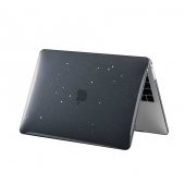 Apple Macbook Pro 14inç M3/M4/Max A3112 A3185 A3401 A2918 A1992 Kılıf Simli Ön Arka Kapak - 8