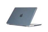 Apple Macbook Pro 14inç M1/M2 A2442 A2779 Kılıf Kristal Ön Arka Şeffaf Kapak - 11