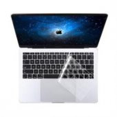 Apple Macbook Pro 14inç M3/M4/Max A3112 A3185 A3401 A2918 A1992 Klavye Koruyucu Şeffaf Silikon Ped - 6