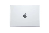 Apple Macbook Pro 16inç M3/M4/MAX A3403 A3186 A2991 Kılıf Kristal Ön Arka Şeffaf Kapak - 4