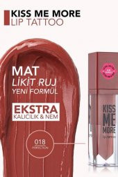 Flormar Kiss Me More Lip Tattoo Nemlendirici Lİkit Ruj - 18 Perfection - 3