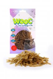Chicken&seaweed Mini Strips Doğal Et Kedi Ödül Maması 40gr - 1