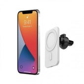 Coofbe Super Şarj Magsafe Uyumlu İphone 12 12 Pro Max Şarj Araç Kablosuz Şarj Araç Tutucu Araç Şarj - 2