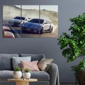 Veraart Araba 3 lü Set Pleksi Cam Tablo Hyundai Yarış - 5
