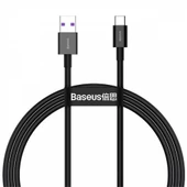 Baseus USB to TYPE-C PD 66W 1M Ultra Hızlı TYPE-C Şarj Kablosu Huawei Samsung Xiaomi Şarj Kablosu - 1