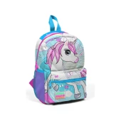 Coral High Kids Mavi Neon Pembe Iki Bölmeli Anaokul Sırt Çantası 23511 - 1