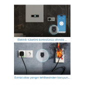 Akıllı Wi-Fi Priz Akım Korumalı Uzaktan Kontrol - 2