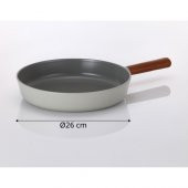 Neoflam Fika Alüminyum Döküm Tava Gri 26Cm D-Neog126 - 3