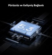 Baseus Kablosuz Şarjlı Çift Telefon Destekli ANC Bluetooth 5.3 Kulaklık Gürültü Önleyici Kulaklık - 4