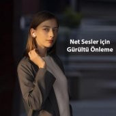 Baseus Kablosuz Şarjlı Çift Telefon Destekli ANC Bluetooth 5.3 Kulaklık Gürültü Önleyici Kulaklık - 8