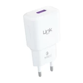 LinkTech T448e Strong 18W QC3.0 Hızlı Şarj Adaptörü (Başlık) - 1