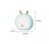 Geyik Tasarımlı USB Şarj Edilebilir 3 Farklı Işık Veren LED Gece Lambası - 5