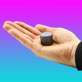 Dolap Mobilya Çekmece Kulpu Kulbu Plastik Füme Tek Vidalı Kulp thumbnail 4