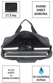Laptop Çantası 17.3" & 17 Basic Omuz Askılı 8683255011981 thumbnail 3