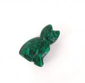 Doğal Taş Kedi 4 Cm Heykelcik Şifa Çakra Enerji Cep Koruyucu El Sanatları Ev Ofis Dekorasyonu - 4