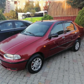 Fiat Albea Palio Siena Hb&Sedan Uyumlu Mugen Cam Rüzgarlığı Seti Piano Black 4lü İthal - 6