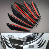 Tampon Bıçağı Piano Black 6 Adet Her Araca Uyumlu - 1