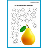 Okul Öncesi Alfabe Çalışmaları Kitabı - 2