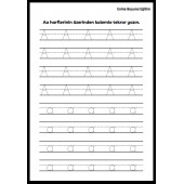 Okul Öncesi Alfabe Çalışmaları Kitabı - 4