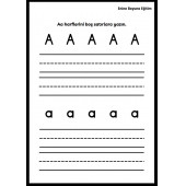 Okul Öncesi Alfabe Çalışmaları Kitabı - 5