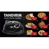 Tandırım Ekmek ve Pizza Pişirme Makinesi - 6