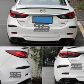 Tampon Koruyucu Siyah Karbon Bant Seti 2li Her Araca Uyumludur - 3