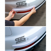 Tampon Koruyucu Beyaz Karbon Bant Seti 2li Her Araca Uyumludur - 5