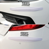 Tampon Koruyucu Beyaz Karbon Bant Seti 2li Her Araca Uyumludur - 6