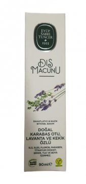 Eyüp Sabri Tuncer Diş Macunu Doğal Karabaş&Lavanta&Kekik 90ml - 1