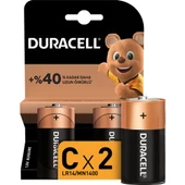 Duracell LR14 MN1400 C Orta Boy Pil 2'li Paket - 1
