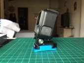 Gopro Kask Montajı Plastik Aparat - 1