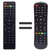 WEKO KR REDLINE TS-100 HD VE T SERİSİ YOUTUBE TUŞLU HD UYDU KUMANDA (3444=3447=34271=13281=16611) thumbnail 2