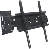 Powermaster PWR-H48 22-55 İnç Çift Kollu Led Tv Kilitli Hareketli Duvar Askı Aparatı Lcd 55-140 Ekran Arası - 1