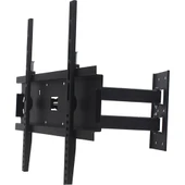 Ayt Powermaster 22-55 İnç Çift Kollu Kilitli Hareketli Duvar Askı Aparatı 55-140 Ekran Arası Uyumlu 40 Kg Taşır - 1