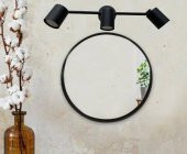 MYLİGHTS  AYNA  ÜSTÜ LED APLİK LED SPOT ÜÇLÜ HAREKLİ PANASONIC LED AMPULLÜ GÜN IŞIĞI thumbnail 2