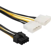 Powermaster 8 Pin Ekran Kartı Kablosu Soketi Çifr Soketli - 1
