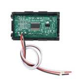 0.56 İnch Dc 0-30V Digital Kırmızı Voltmetre 3 Telli Panel Tip thumbnail 4