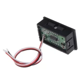 0.56 İnch Dc 0-30V Digital Kırmızı Voltmetre 3 Telli Panel Tip thumbnail 6