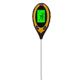 Powermaster TR-02 Toprak Ph Nem Sıcaklık Güneş Işığı Yoğunluk Ölçer Test Cihazı 4 İn 1 - 1