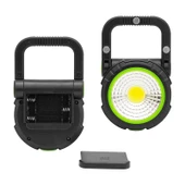 Powermaster JK101 3 Watt Cob Kırmızı İkaz Işığı El Feneri Işıldak Pilli Kamp Aydınlatması - 8