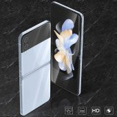 Samsung Galaxy Z Flip 3 Full Ekran Nano Ön Arka Koruyucu Narr TPU - 5