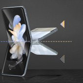Samsung Galaxy Z Flip 3 Full Ekran Nano Ön Arka Koruyucu Narr TPU - 9
