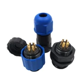 SD13 TİPİ SU GEÇİRMEZ 6 PİN KONNEKTÖR - 6