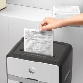 HP OneShred 16MC Evrak İmha Makinesi/Kağıt Kırpma Makinesi-Mikro kesim-2x15mm-30lt - 7